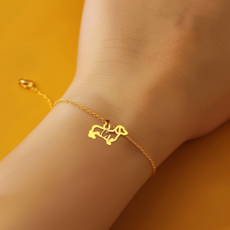 Bracelet Pet Breed Letter No