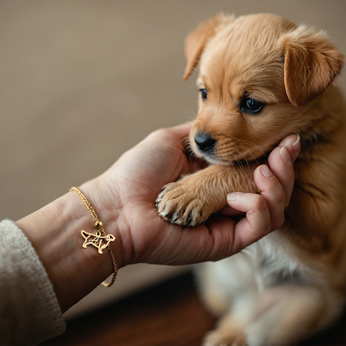 Bracelet Pet Breed & Letter