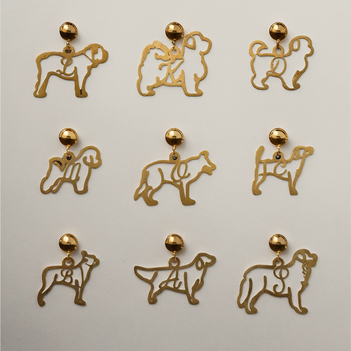 Charm Pet Breed & Letter
