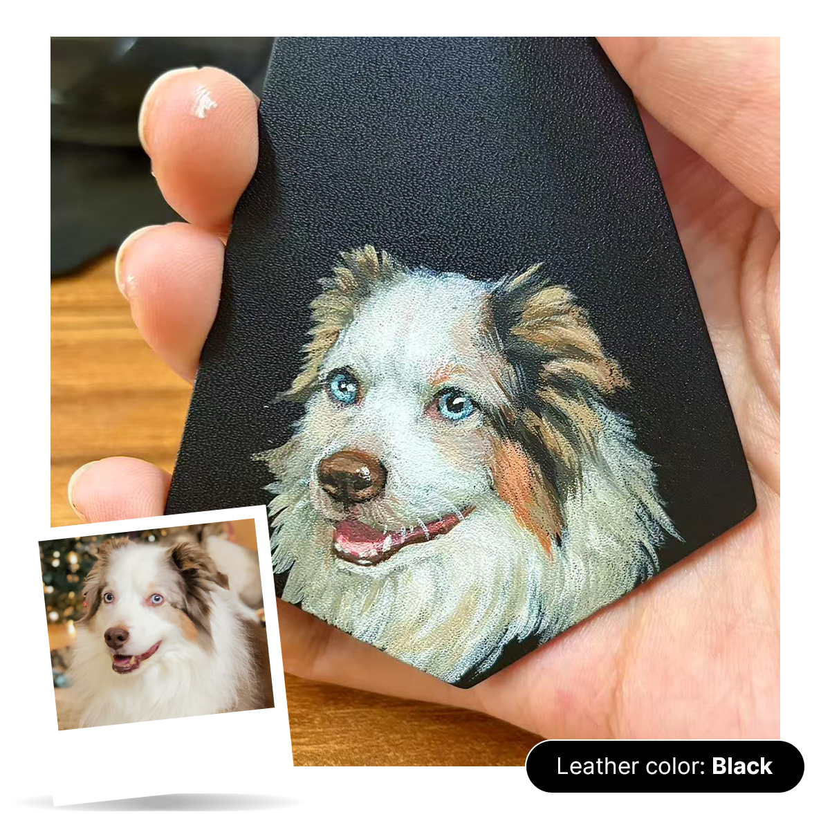 Hand-Painted Pet Portrait Charm