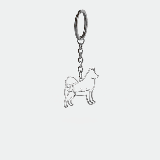 Keychain Pet Breed & Name