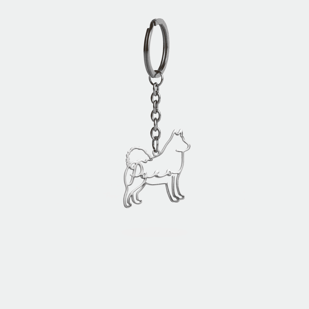 Keychain Pet Breed & Name
