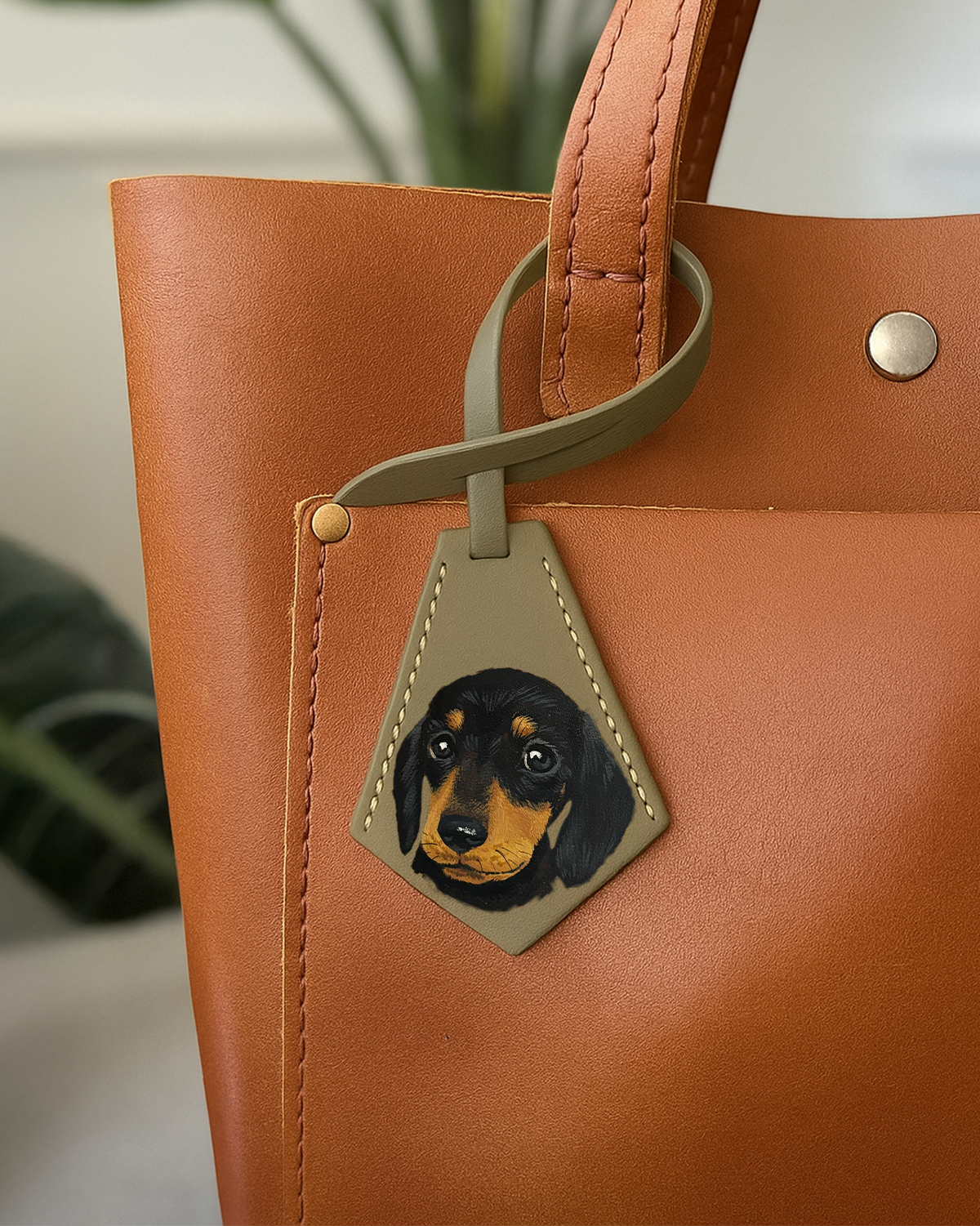 Pet Hand-painted Bag Charm