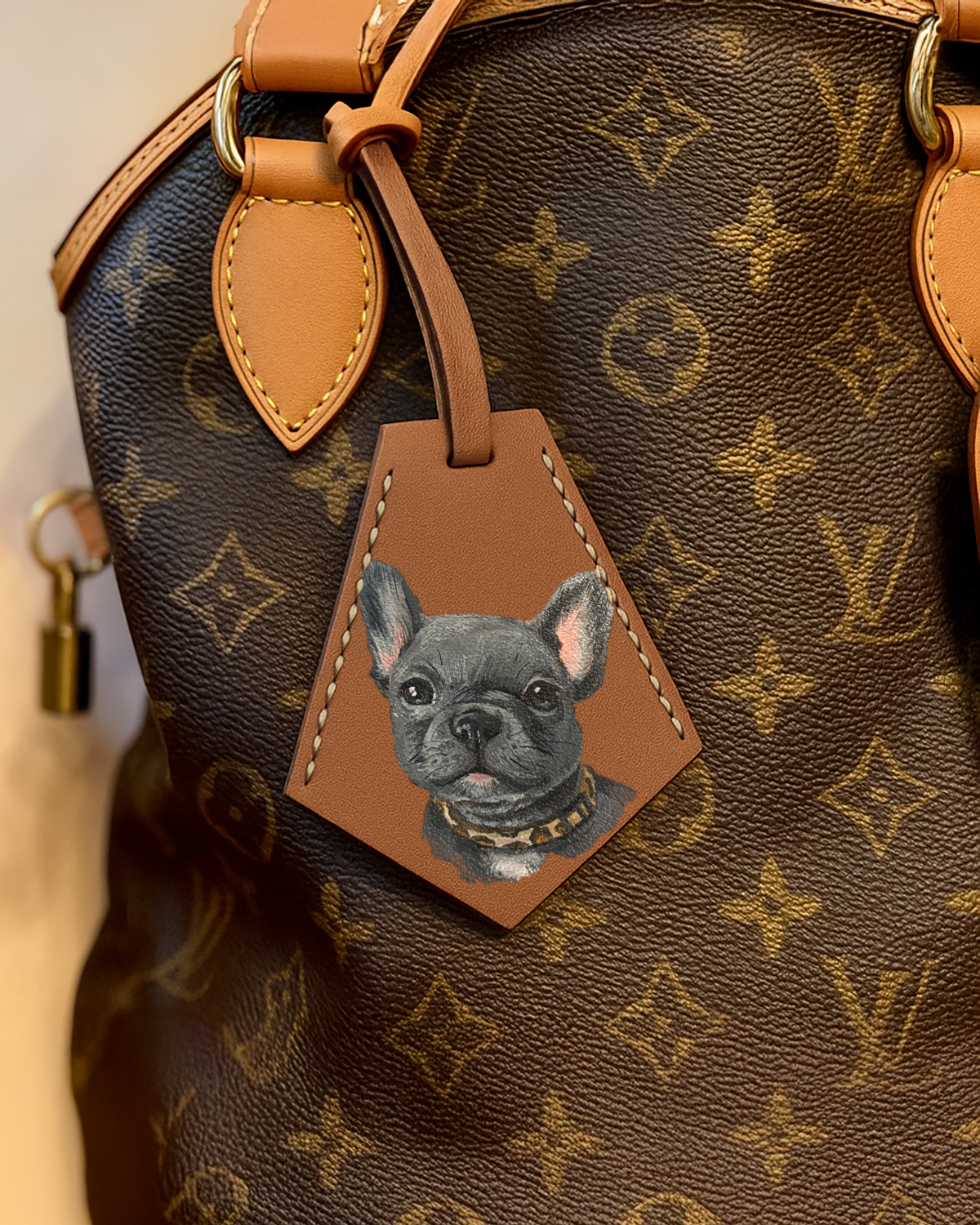 Pet Hand-painted Bag Charm