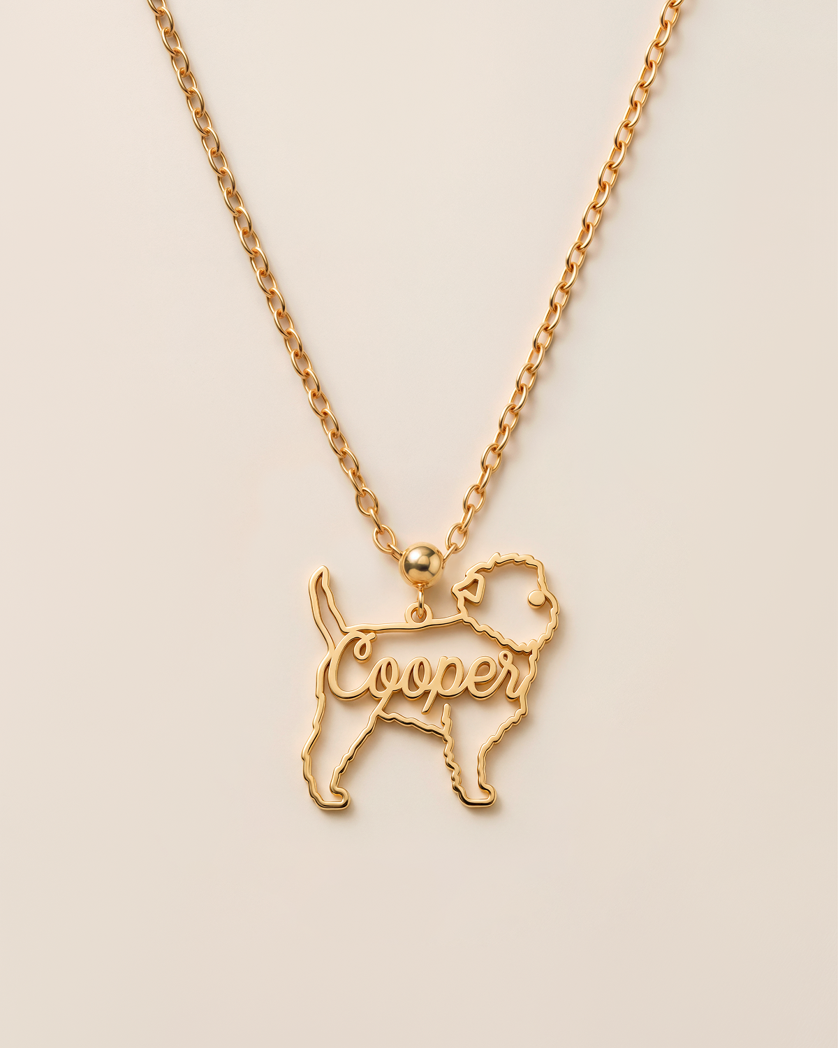 Custom Dog Necklace with Name