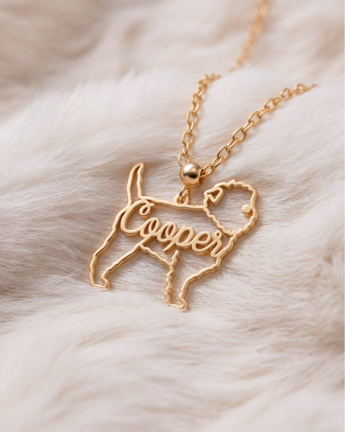 Custom Dog Necklace with Name