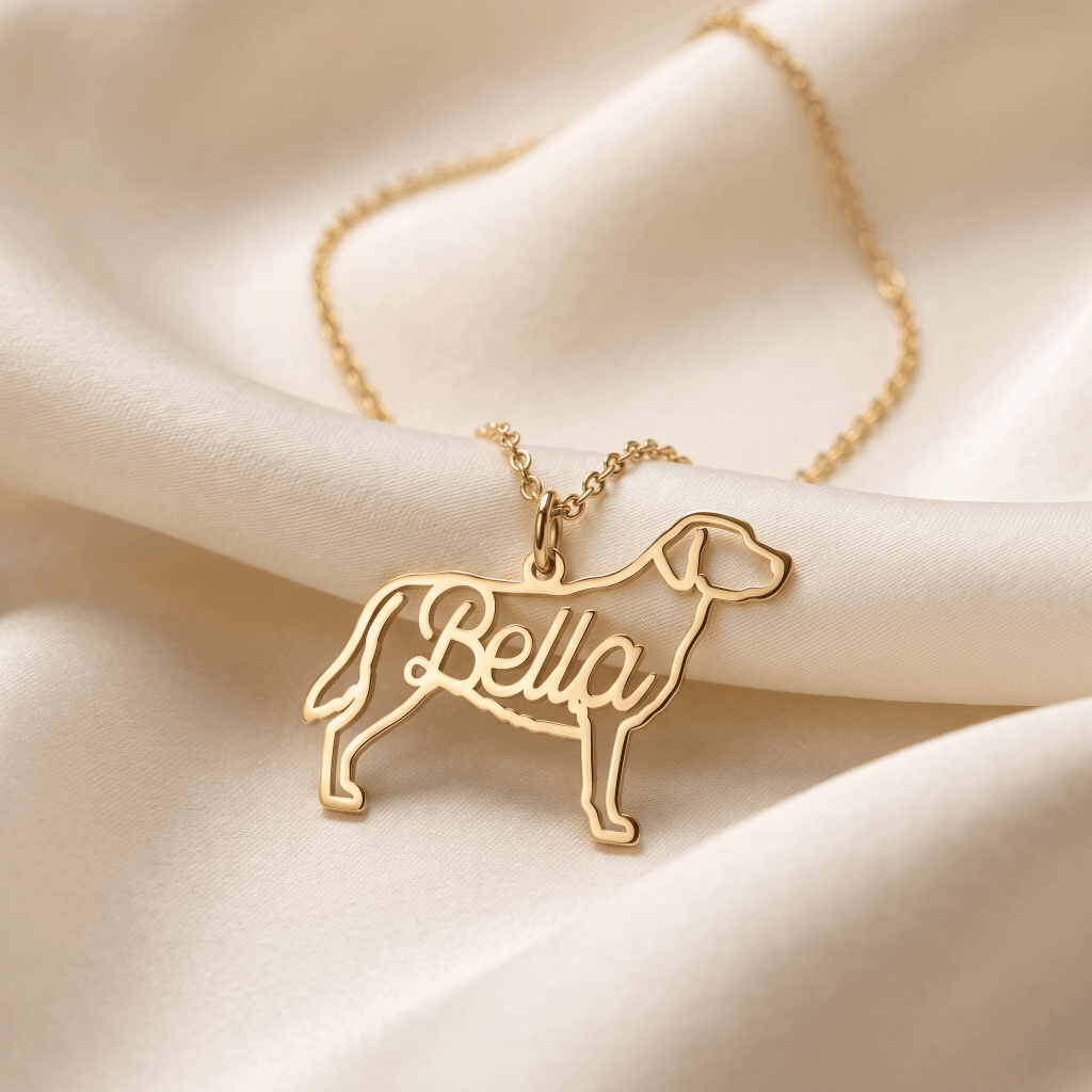 Custom Pet Necklace with Name