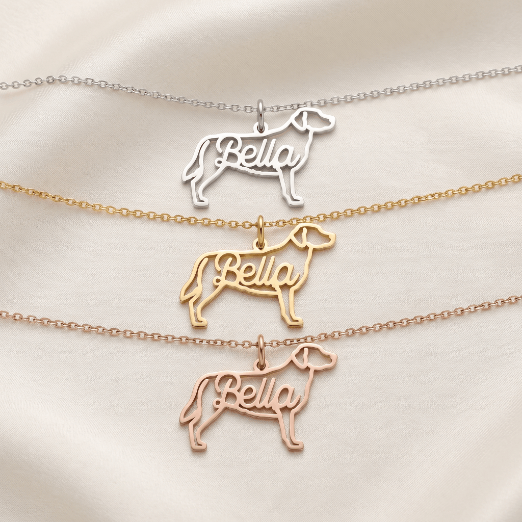 Custom Pet Necklace with Name