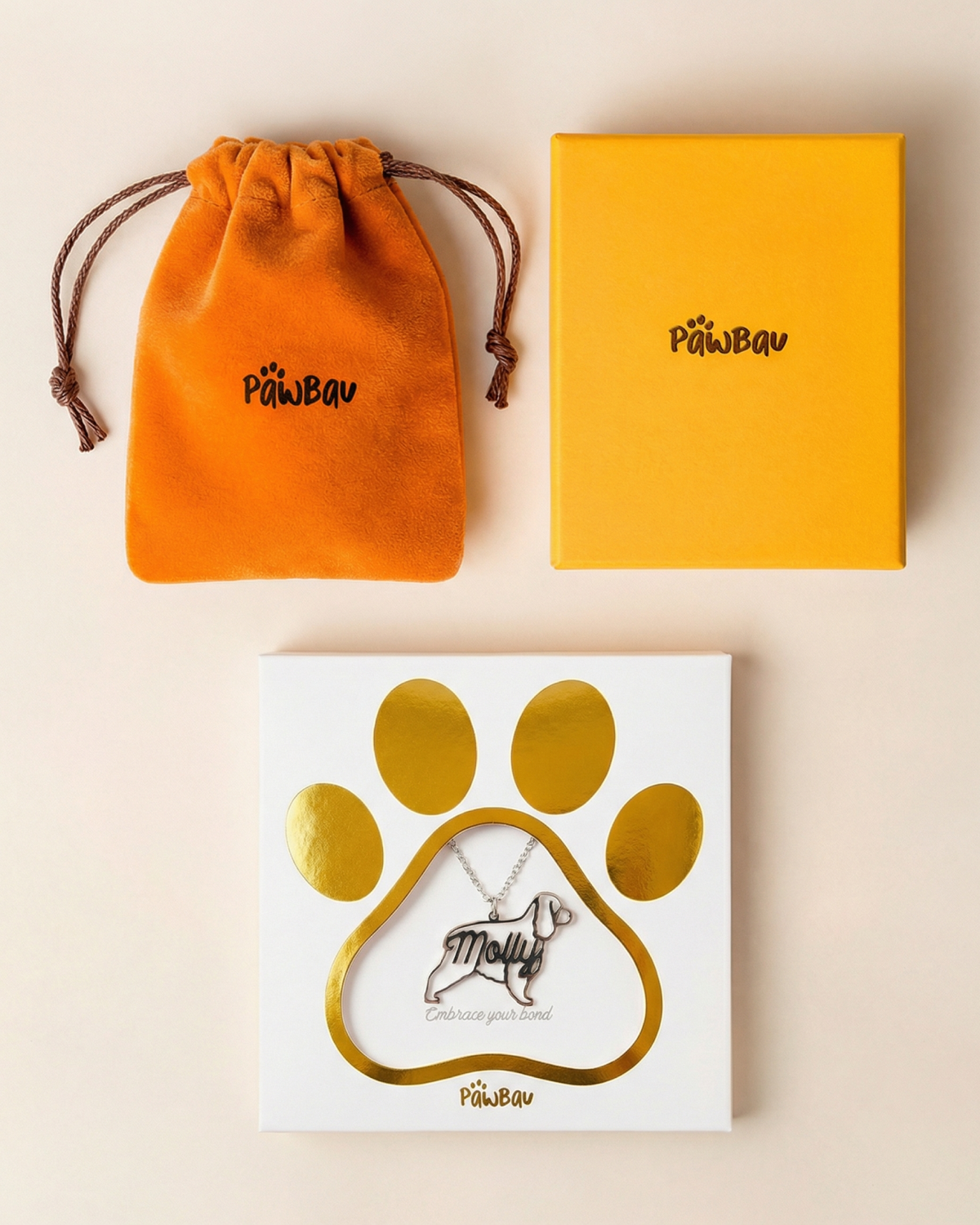 Custom Dog Necklace with Name