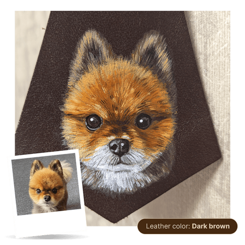 Hand-Painted Pet Portrait Charm